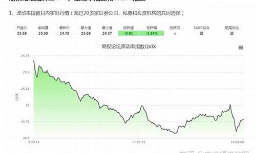 金价波动率是什么指标_金价波动率是什么