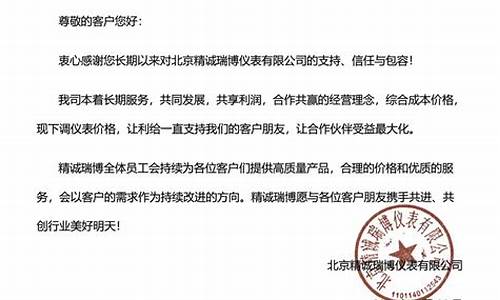 油价调价通知函_油价降价通知文案